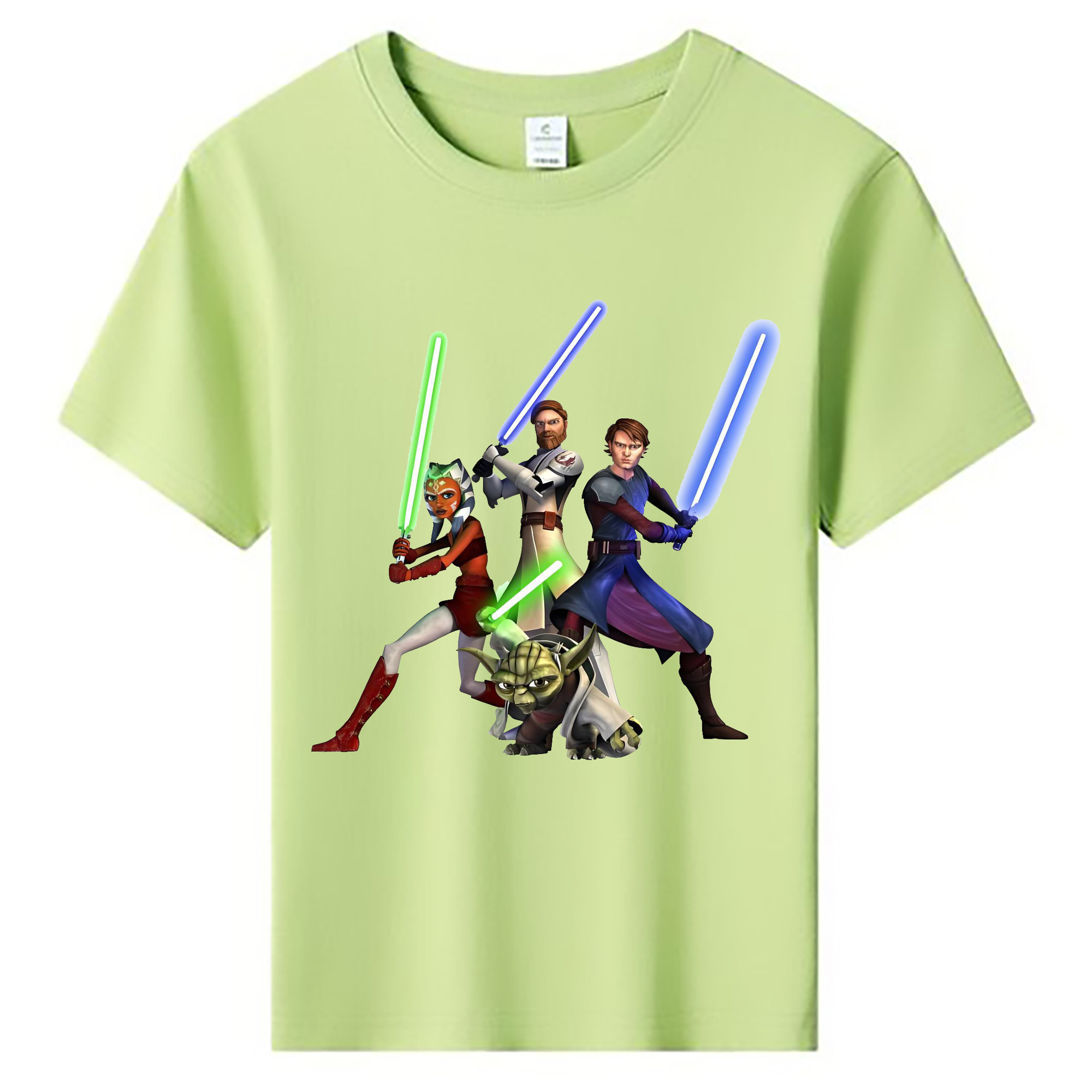 （画像用） スター・ウォーズ Star Wars 綿100％キッズTシャツ（フロントプリント）